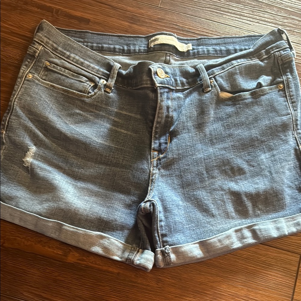 Levi’s Blue Denim Shorts